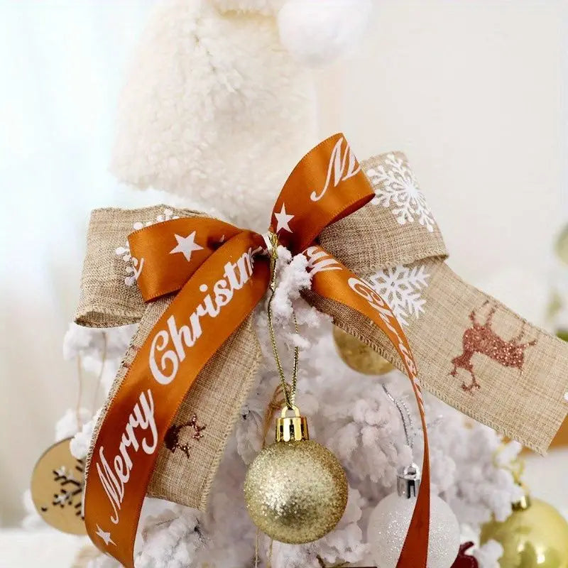 Artificial Christmas Tree, Mini Table Top Christmas Trees with Lights, Pre-lit Small Christmas Pine for Home, Office, Party Deco