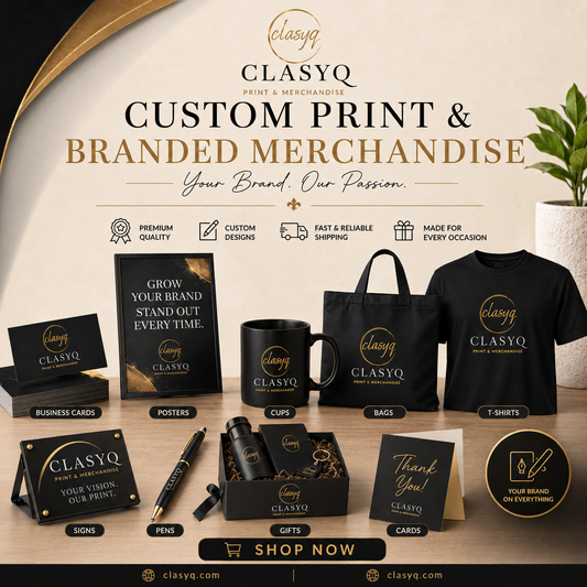 Custom Print, Signs, Branded Gifts & Promotional Merchandise