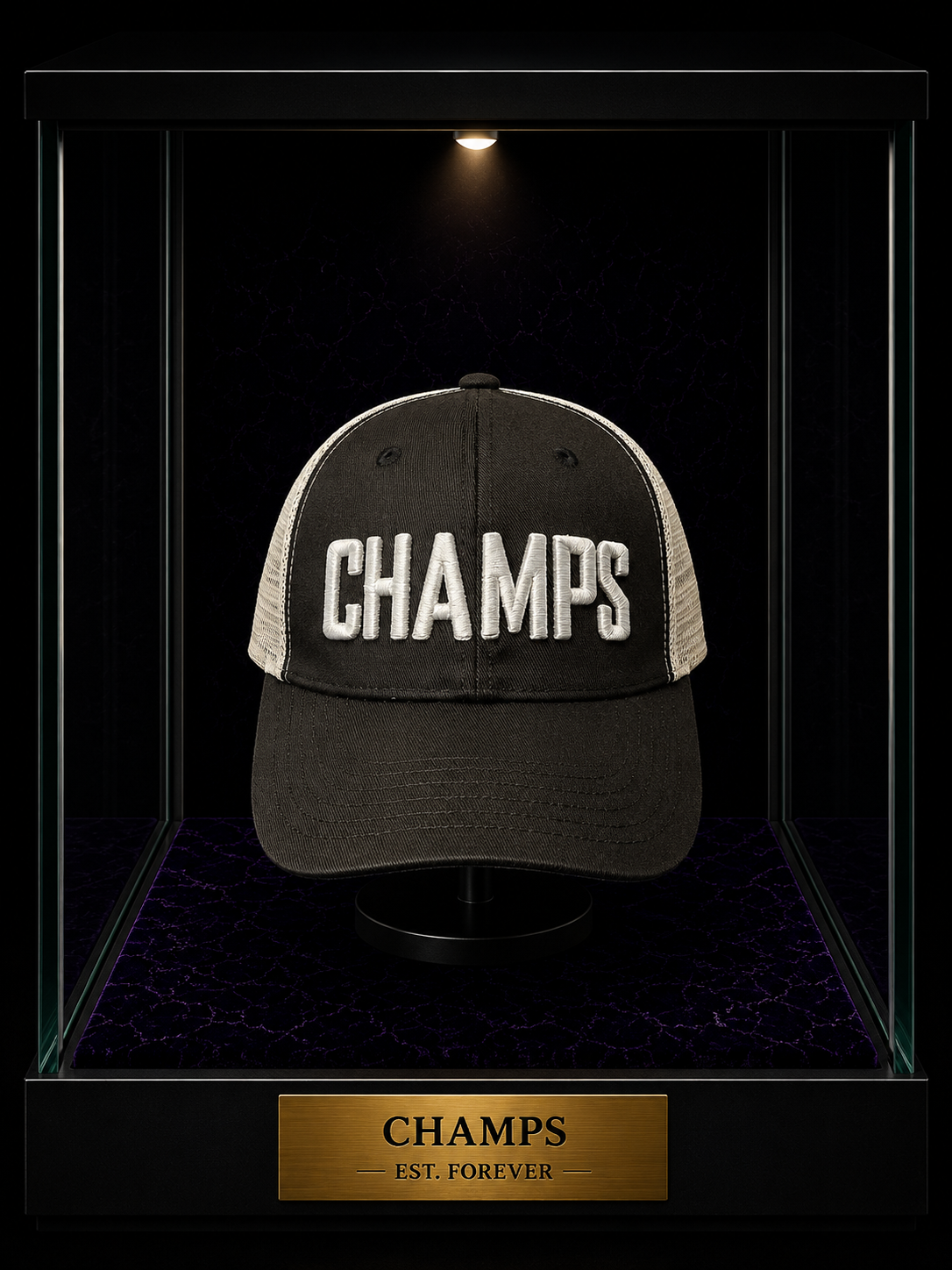 Branded 3D Thick Embroidered Caps