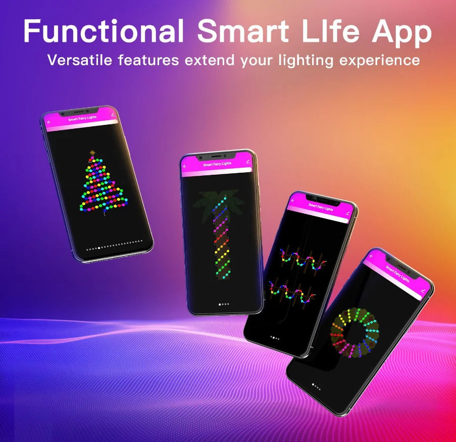 Hot Selling Bulb Solar for Decoration Garden Outdoor Christmas Tree fairy Microphone Waterproof Led String Lights