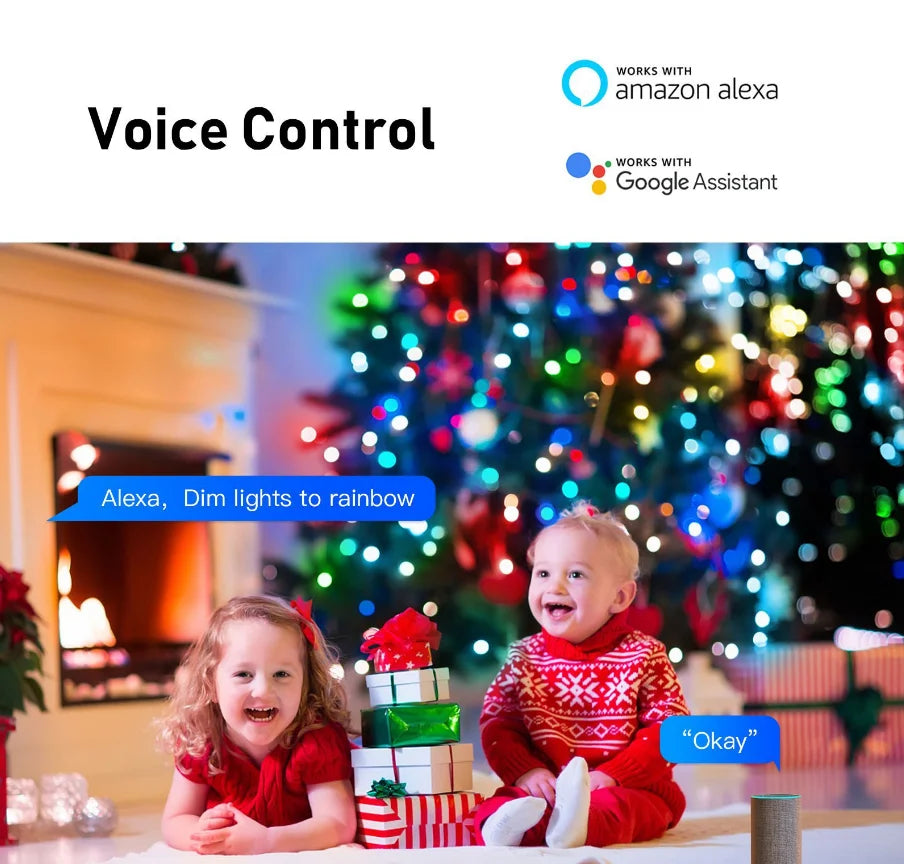 Hot Selling Bulb Solar for Decoration Garden Outdoor Christmas Tree fairy Microphone Waterproof Led String Lights