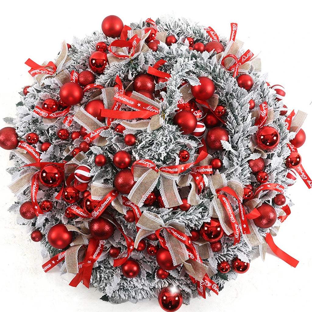 Pre-Decorated 7FT Pop-Up Artificial Christmas Tree Lights Easy Assembly Collapsible Xmas Trees Stand Christmas Time Xmas Trees