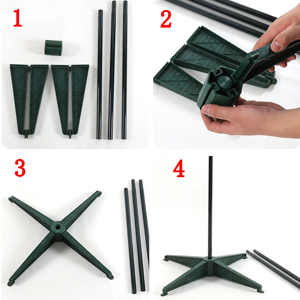 5/6/7FT Christmas Tree Pre-Decorated with Lights Quick Setup Foldable Design for Home/Party/Store Wholesale Holiday Decor