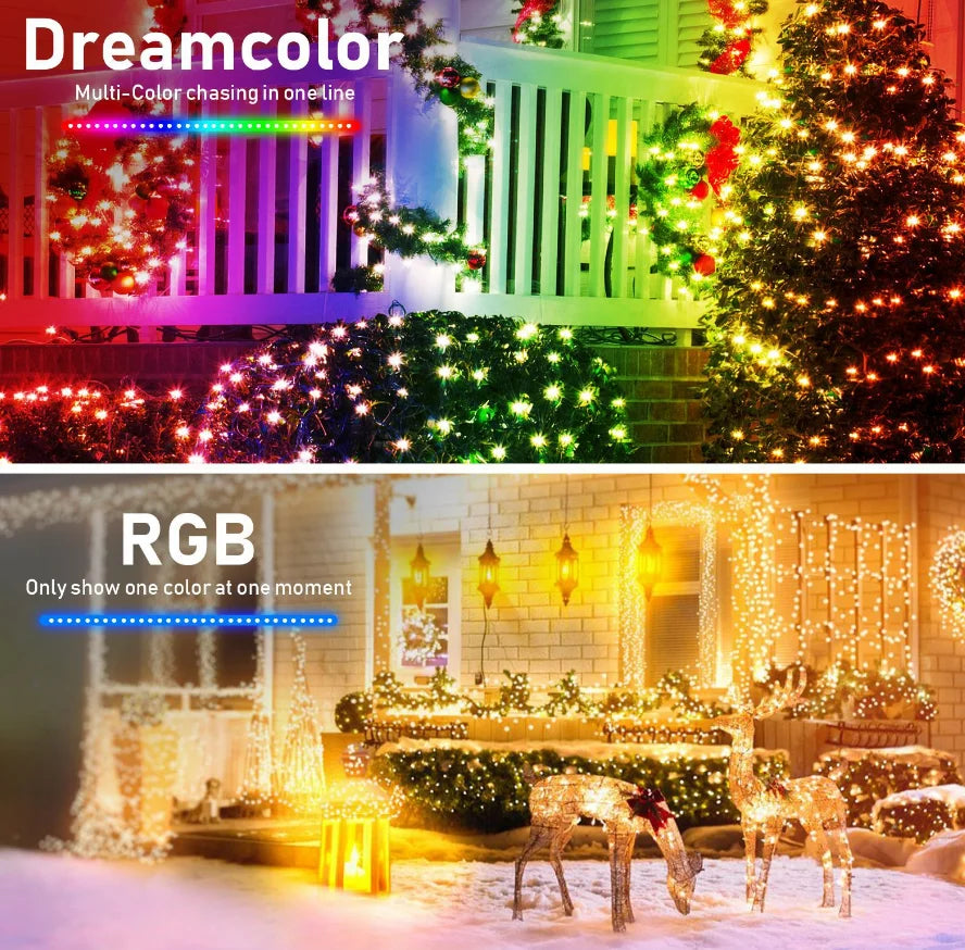 Hot Selling Bulb Solar for Decoration Garden Outdoor Christmas Tree fairy Microphone Waterproof Led String Lights