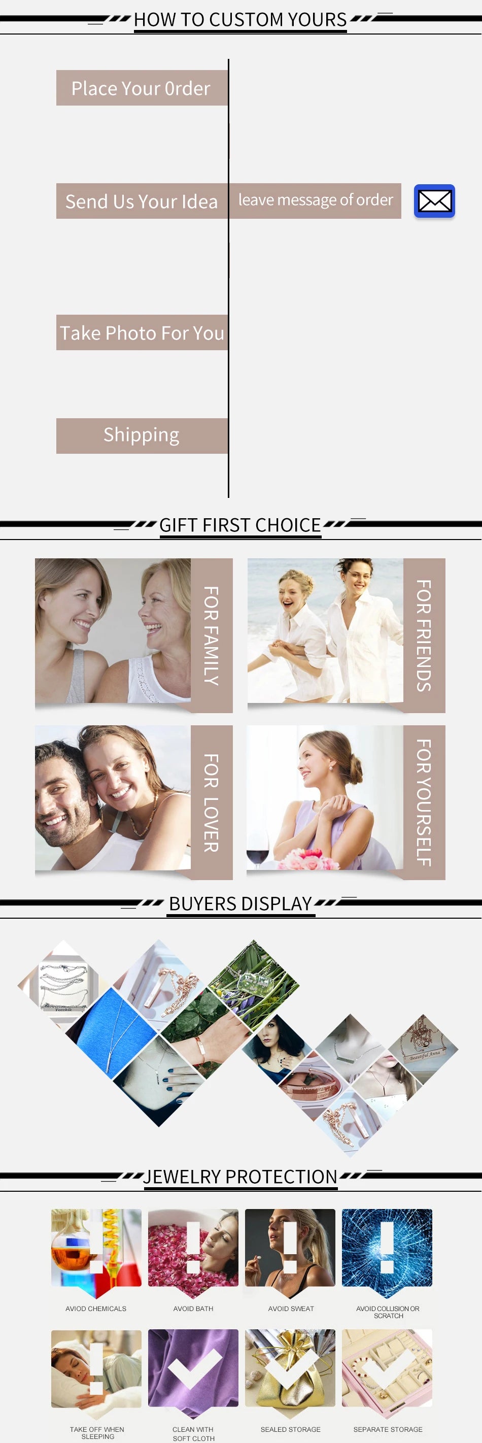 New Valentine Eternal Rose Jewelry Ring Box Rotate Wedding Clover Pendant Necklace Storage Case For Women Valentine's Day Gift