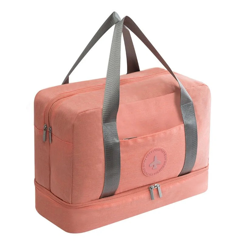 Waterproof Gym and Beach Bag with Wet/Dry Compartments