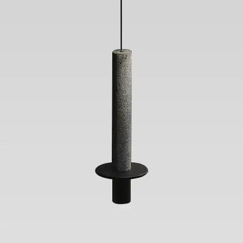 Marble Candlestick Pendant Lights