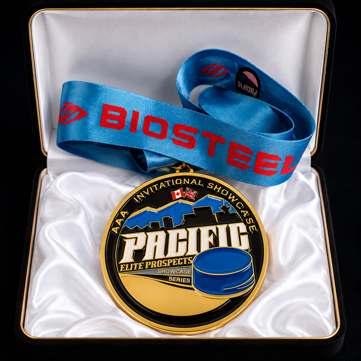 Custom Hockey Tournament Medals