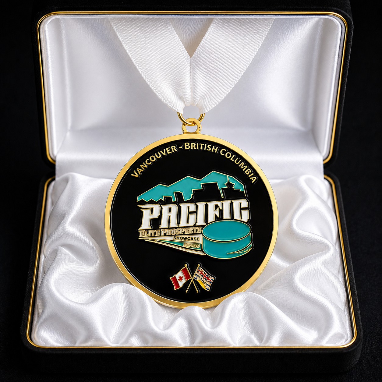 Custom Hockey Tournament Medals
