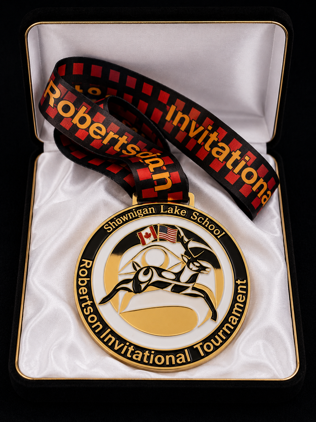 Custom Hockey Tournament Medals
