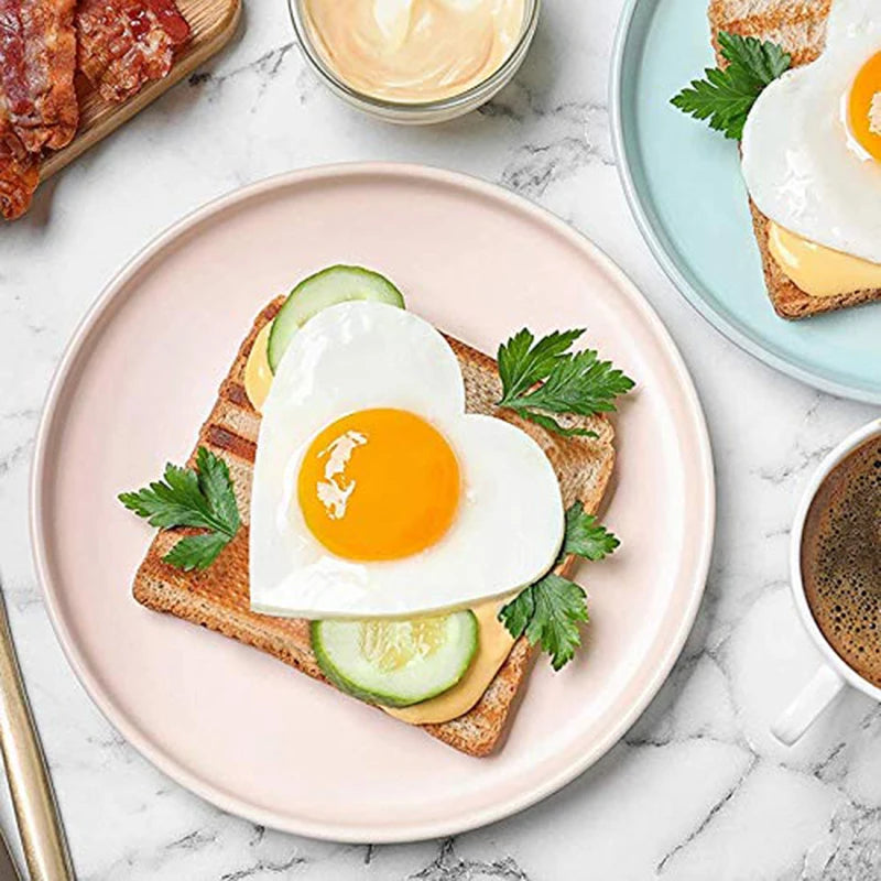 5 Piece Heart Shaped Cookie Cutter Set Valentine Cookie Cutter Stainless Steel Heart Cutter Valentine's Day Gift