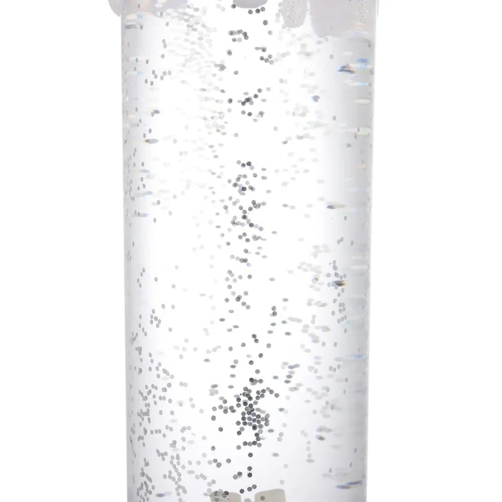 Christmas LED Candle Light Decorative Craft Night Lights Swirling Glitter Colorful Fantasy Crystal Night Lights Xmas Party Home