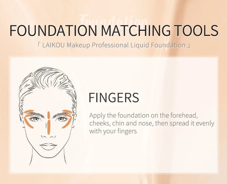 30ml Liquid Foundation Waterproof Makeup High Coverage Concealer Long-lasting Cover Dark Circle Brighten Matte BB Cream Cosmetic