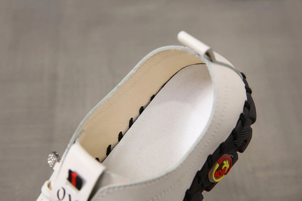 Sneakers Women Shoes Loafers Lace Up Leather Flat New Spring Casual comfortable Mom Shoe Mujer Zapatos Chaussure Femme