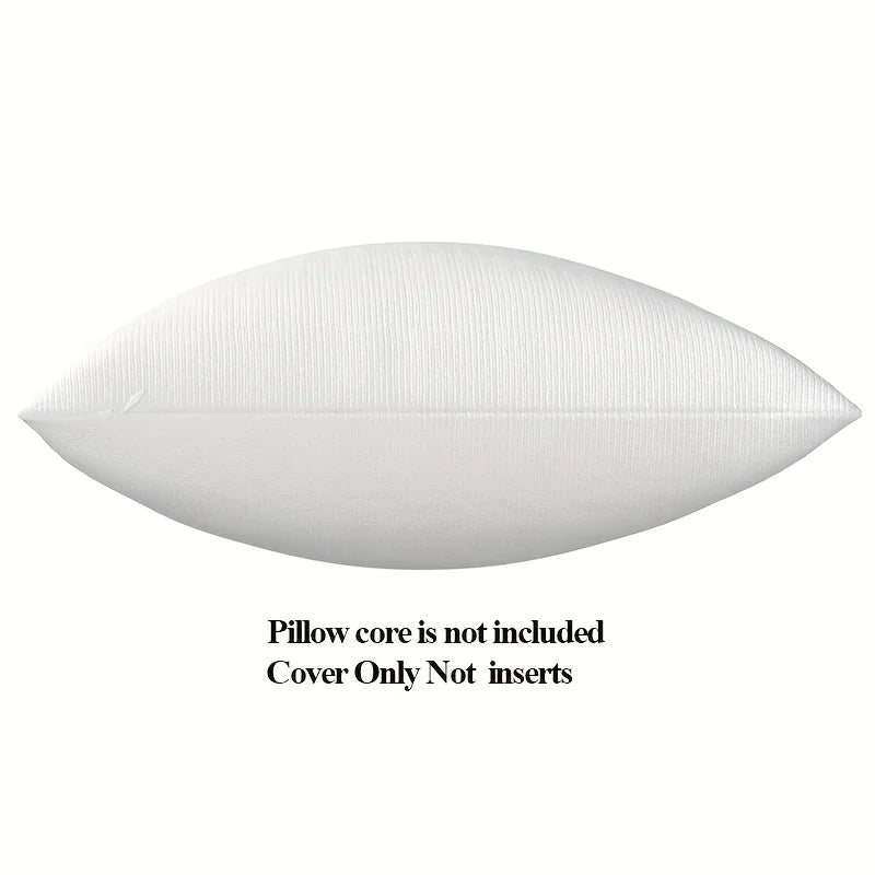 Christmas Cushion Covers Four-piece Set Festive Atmosphere Suitable for Parties Holidays and Daily Decoration