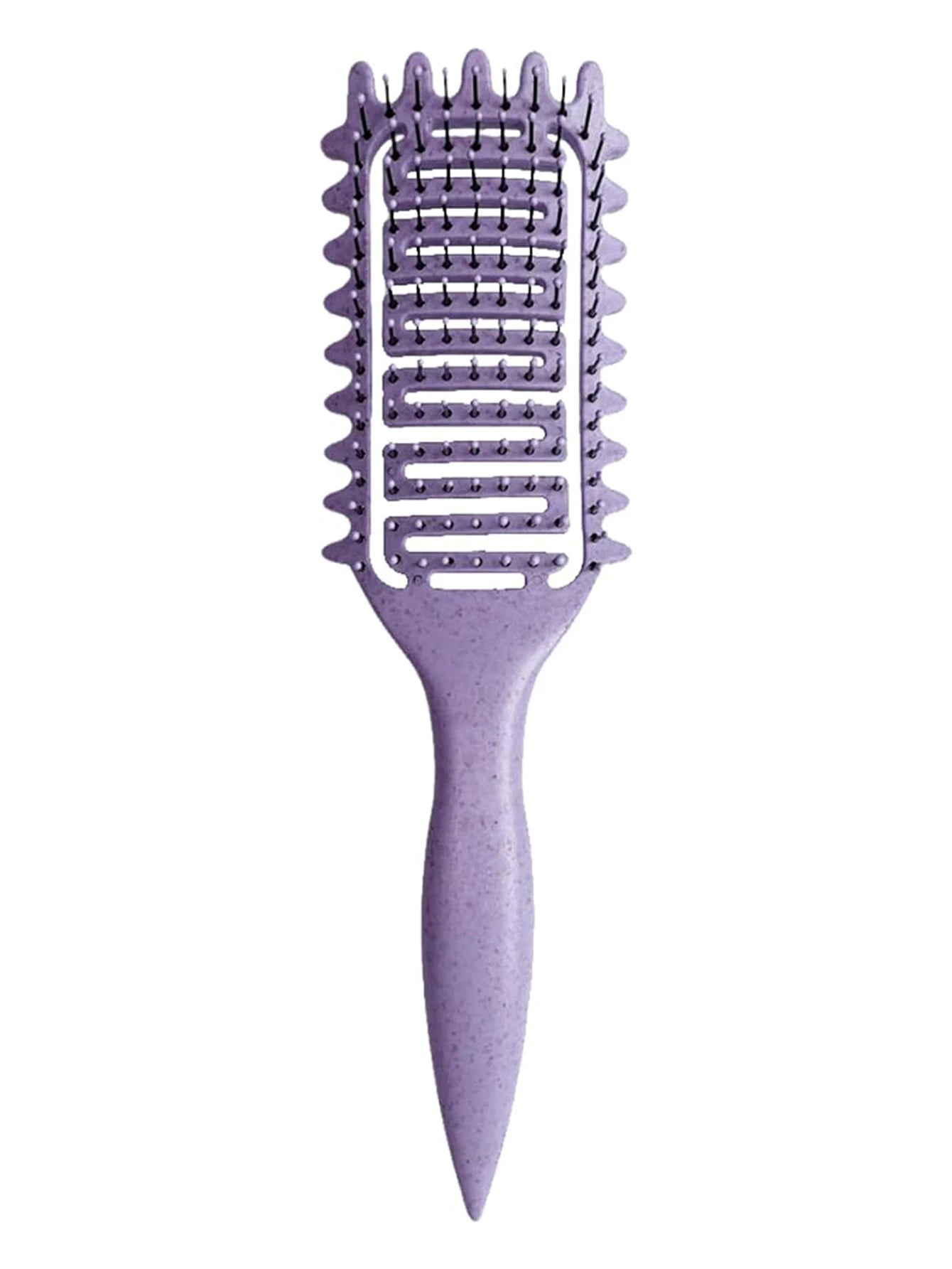 3 in 1 Curl Define Styling Brush Hollow Out Detangling Hair Brush Tangled Hair Comb Shaping Defining Curls Barber Styling Tools