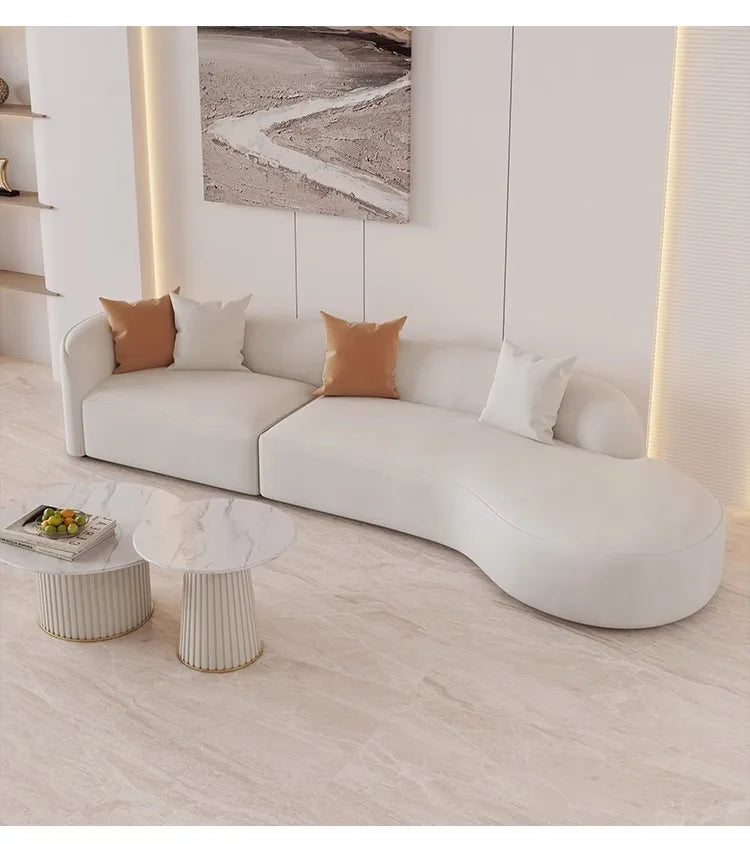 Adults Luxury Living Room Sofas Small Apartment Minimalist Double Reclining Sofa Designer Filler Canape Salon Home Decoration