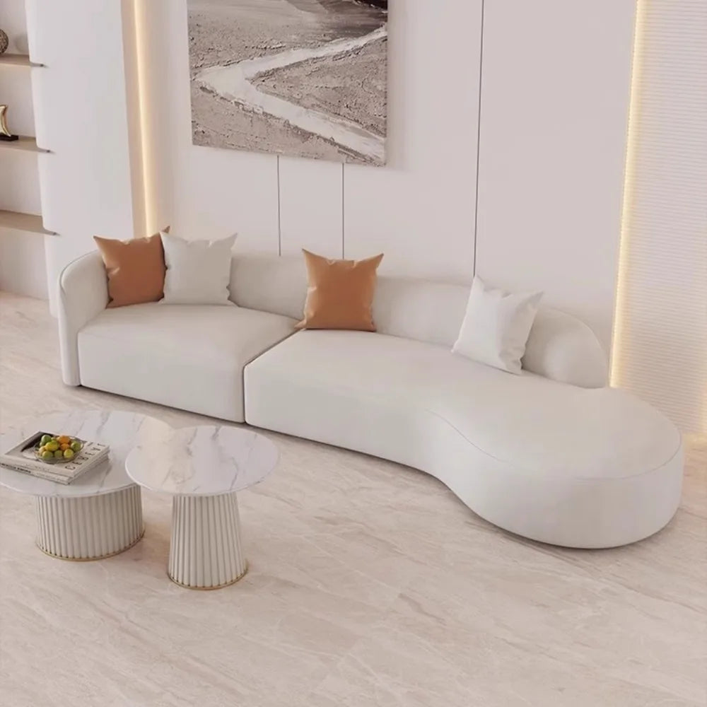 Adults Luxury Living Room Sofas Small Apartment Minimalist Double Reclining Sofa Designer Filler Canape Salon Home Decoration