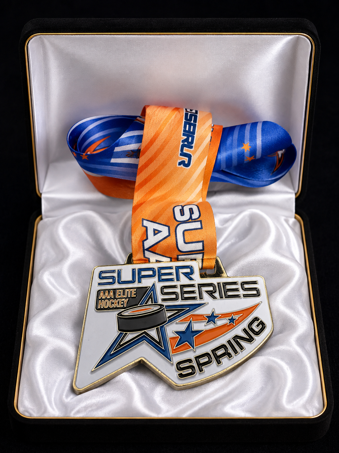 Custom Hockey Tournament Medals