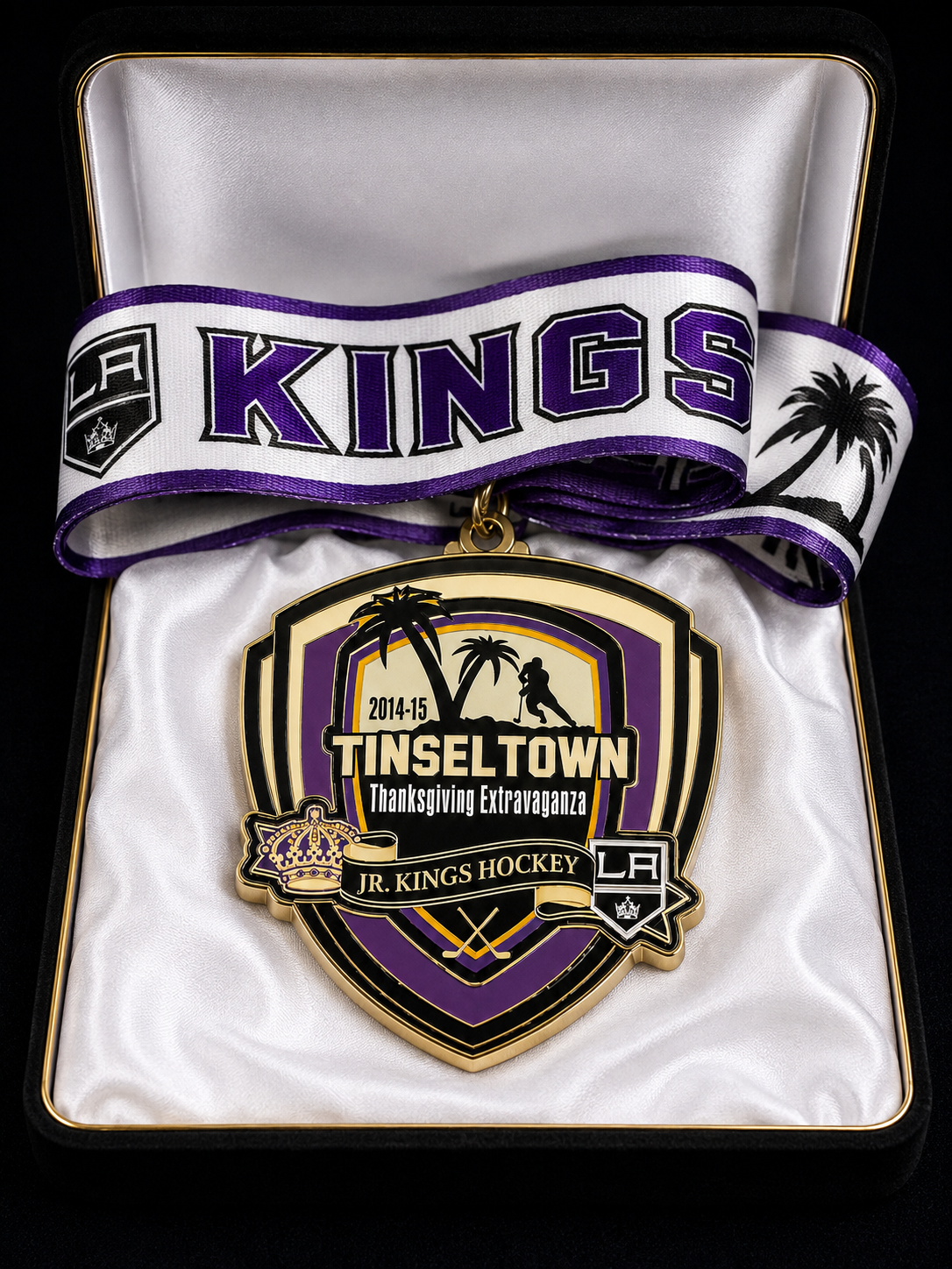 Custom Hockey Tournament Medals