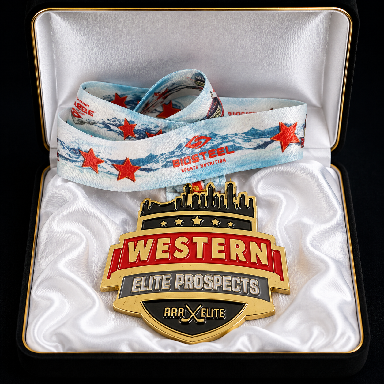 Custom Hockey Tournament Medals