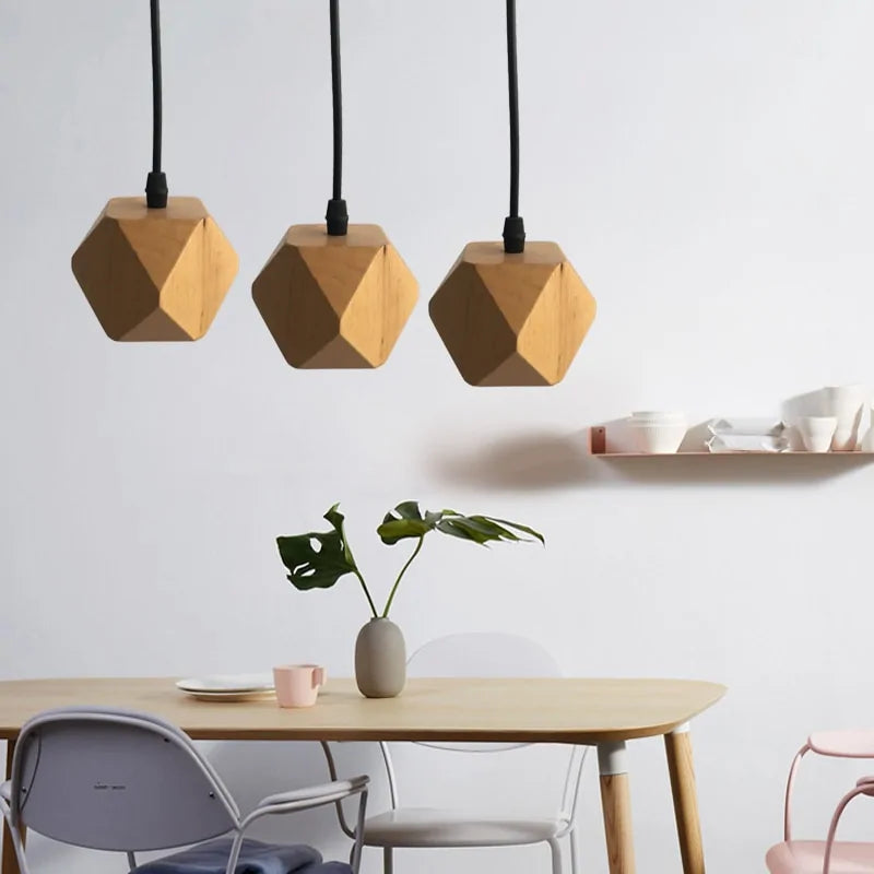 Wood Pendant Lights